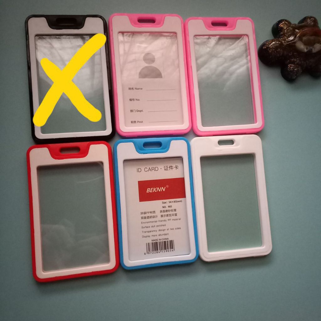 

ID card holder/ case kartu identitas/transport (harga satuan)