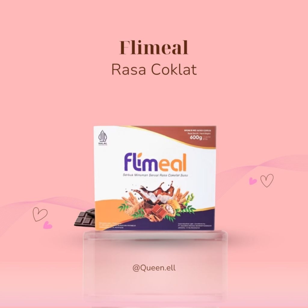 

( Queen.ell ) Flimeal Rasa Coklat isi 12sachet