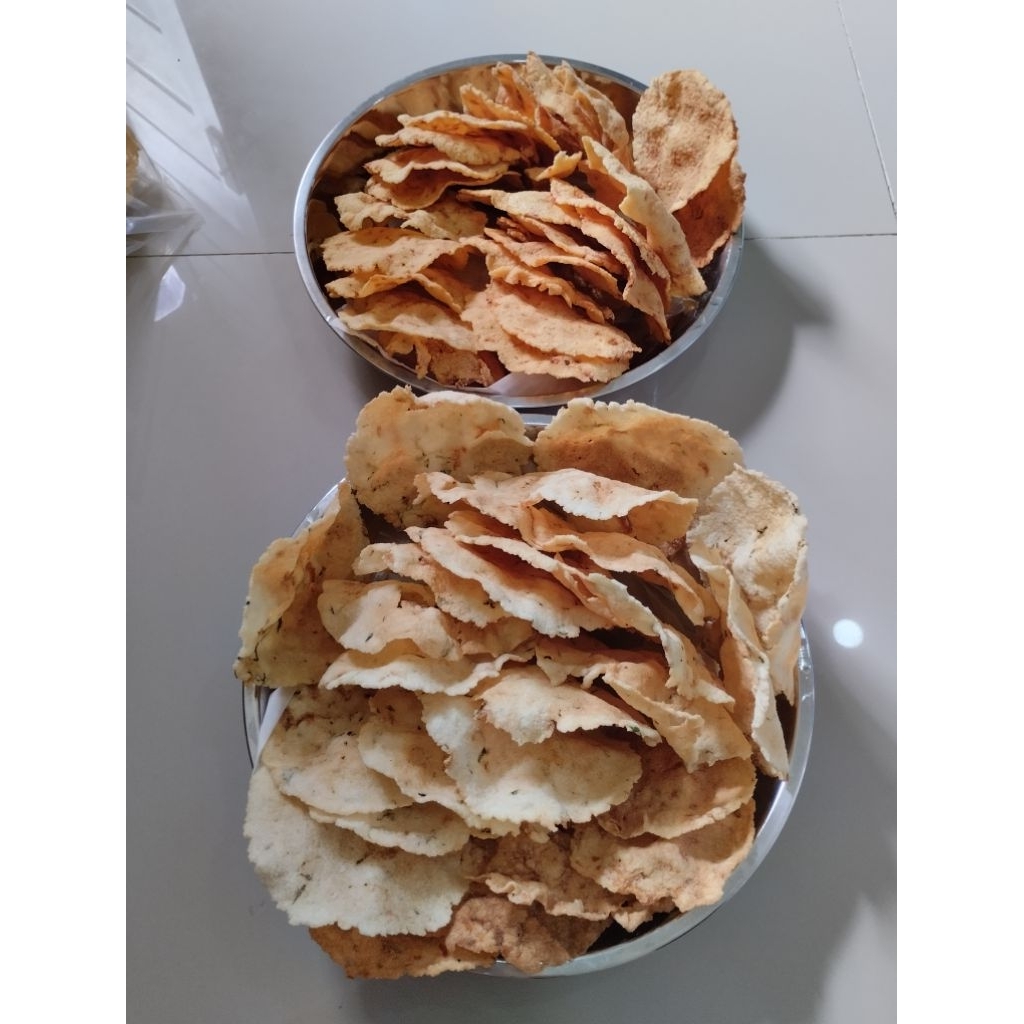 

Kerupuk Opak Singkong gorengisi 5pcs/bks