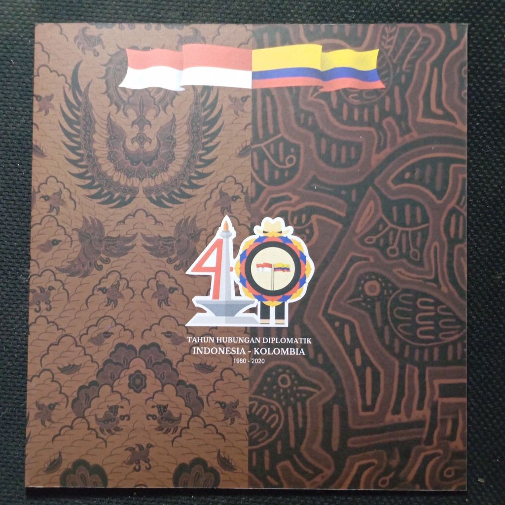 

Prangko Kemasan 40th Hubungan Diplomatik Indonesia Kolombia