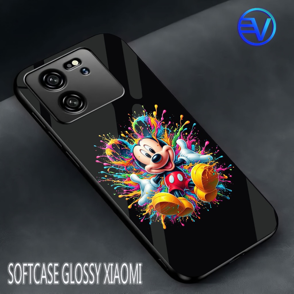 [ GT73 mickey mouse ] Softcase MI 10T PRO,11T,11T PRO,12T,13T Case Kilau Mirror Sublime Silikon Xiao