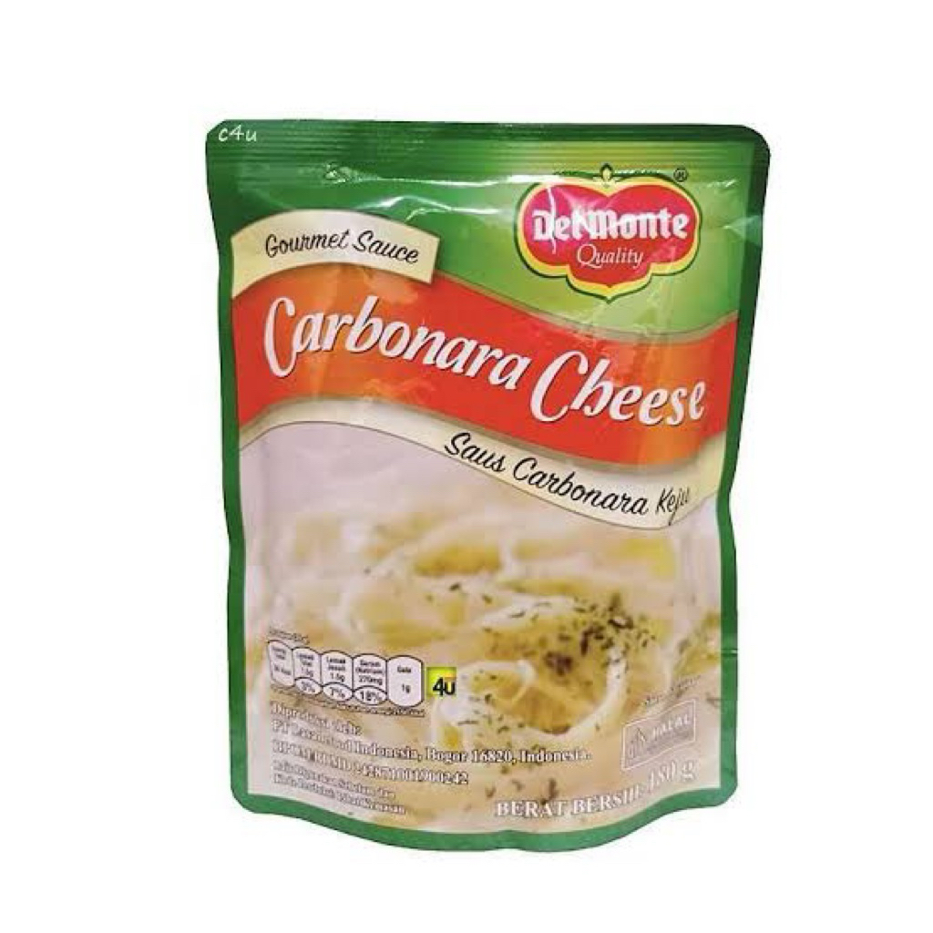 

Delmonte Carbonara Mushroom Cheese Spaghetti Sauce Pasta Saus Del Monte