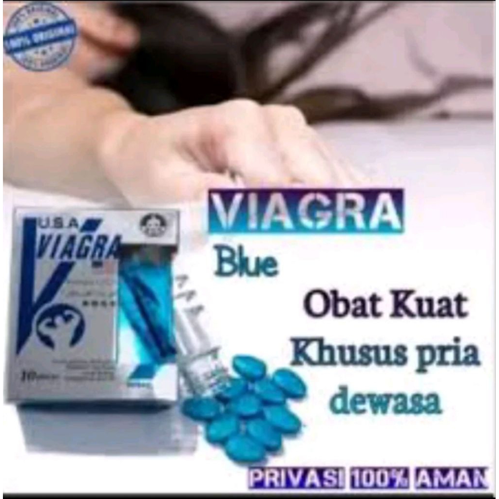 OBAT KUAT PRIA TAHAN LAMA V BLUE ORIGINAL MMC