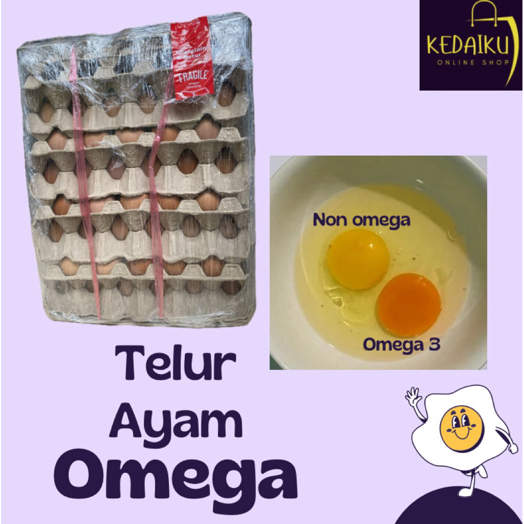 

Telur Ayam Negeri OMEGA 3 | 1 ikat - 15 KG GRADE A Fresh Bersih Kualitas Terbaik