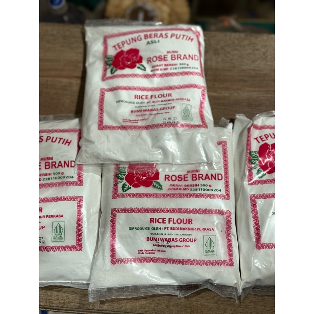 

rose brand | tepung beras | tepung ketan kemasan 500g