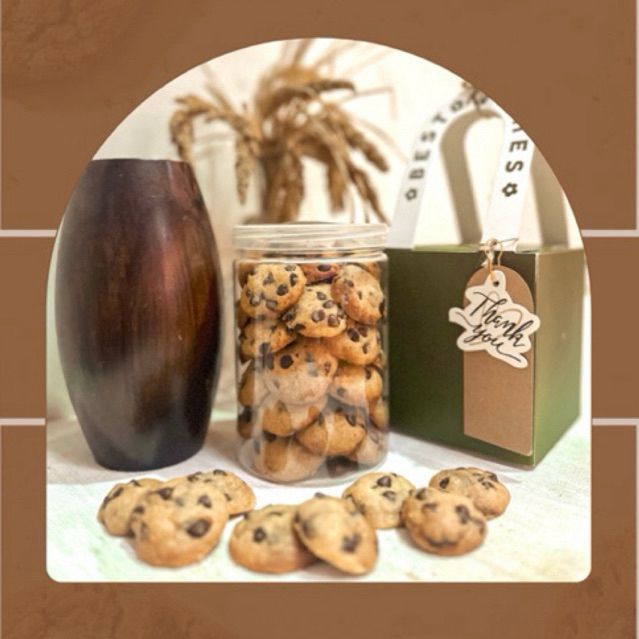 

chocolate cookies homemade jar 600ml