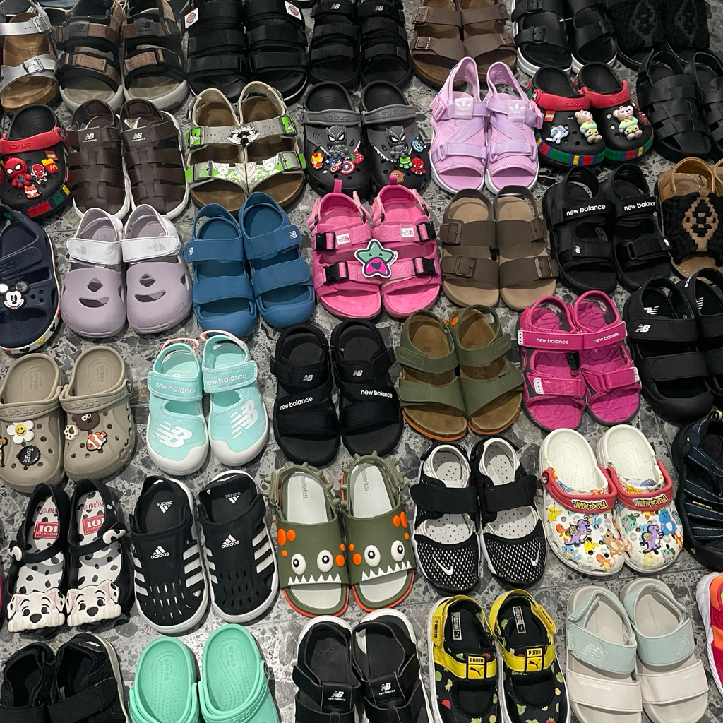 Sandal caravan dewasa remaja anak gunung lari preloved second original