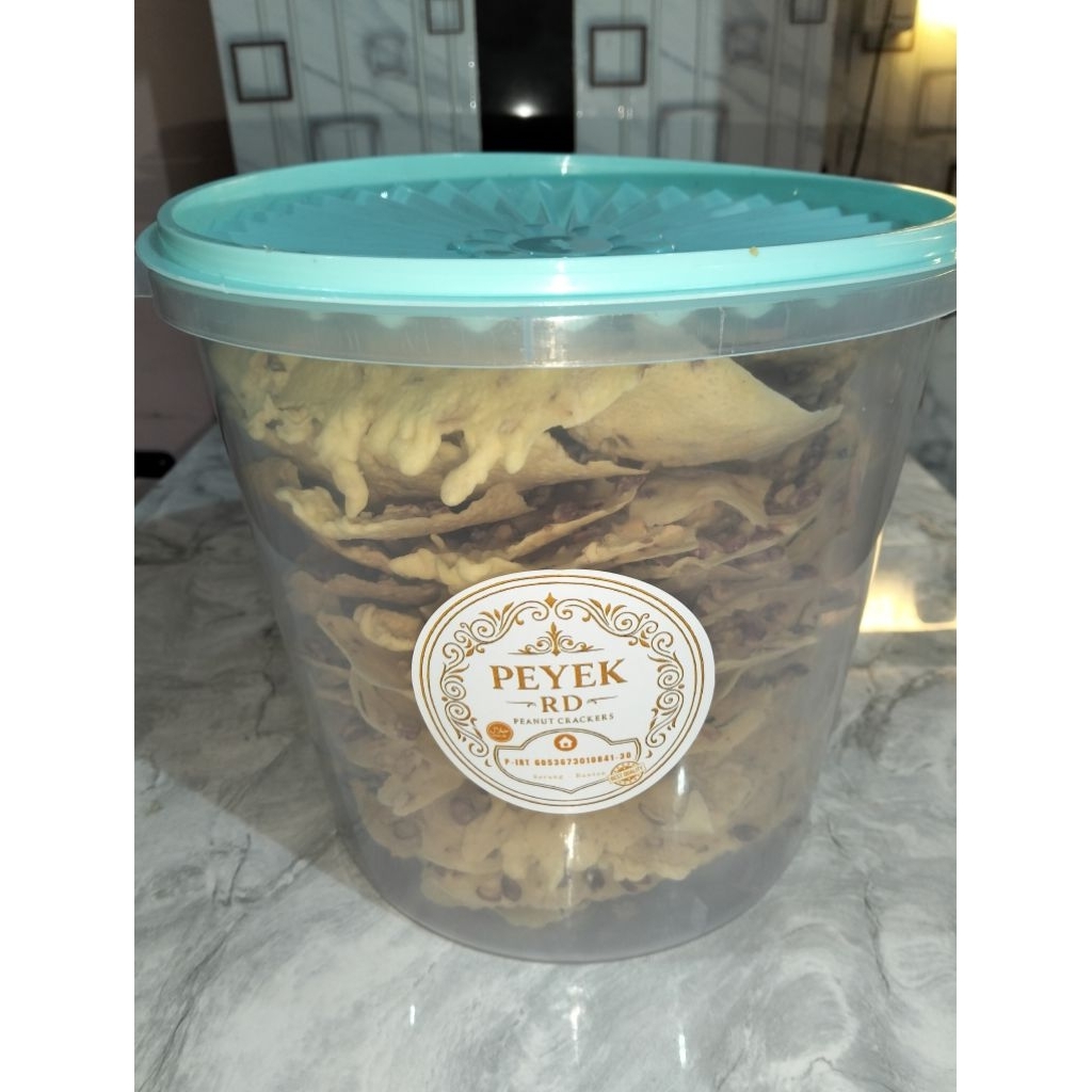 

Peyek RD Kemasan Toples 10L (Crispy & Gurih)
