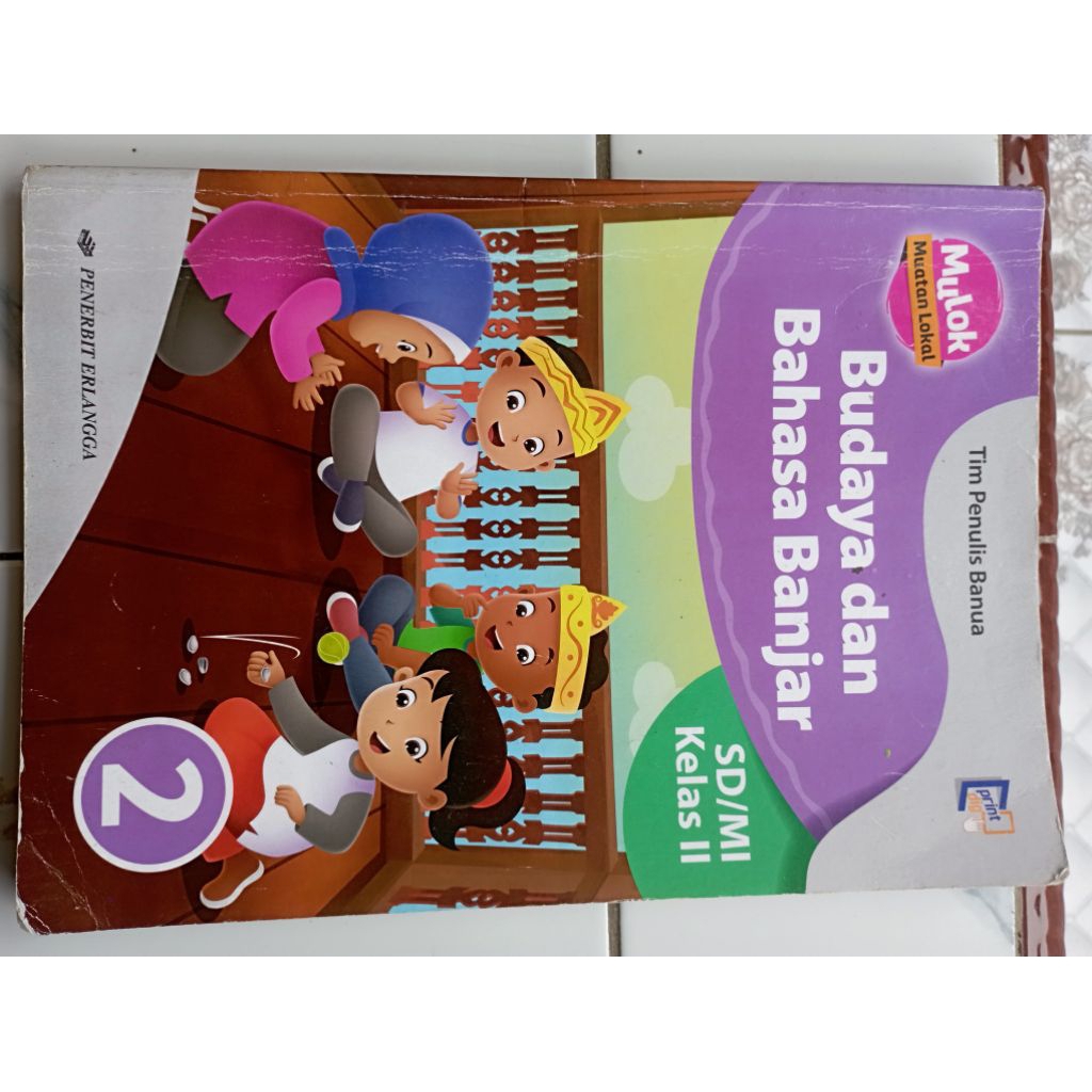 Buku Pelajaran Budaya dan Bahasa Banjar Kelas 2 SD