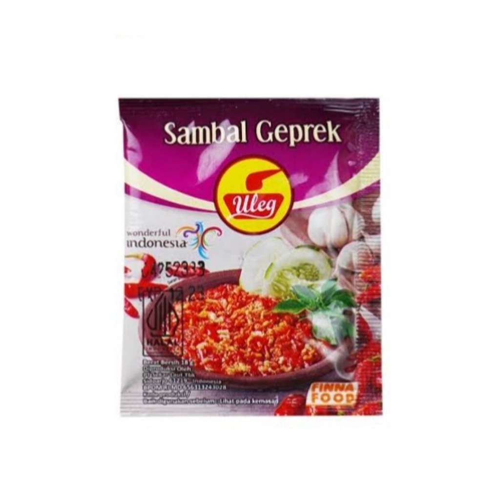 

Sambal geprek uleg finna 18gr