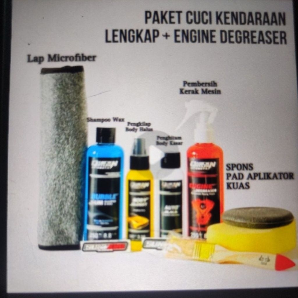 paket cuci motor
