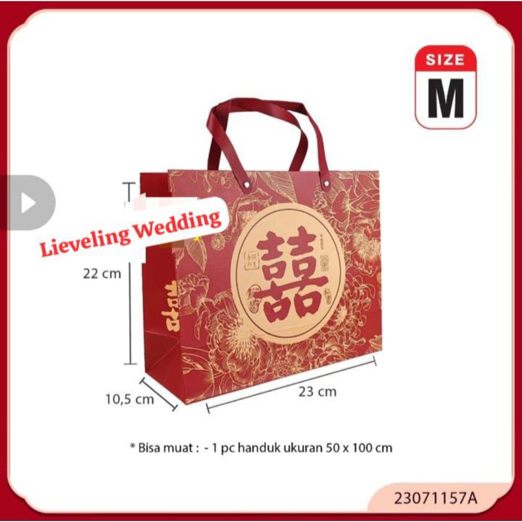 

lieveling paper bag wedding kotak souvernir pernikahan