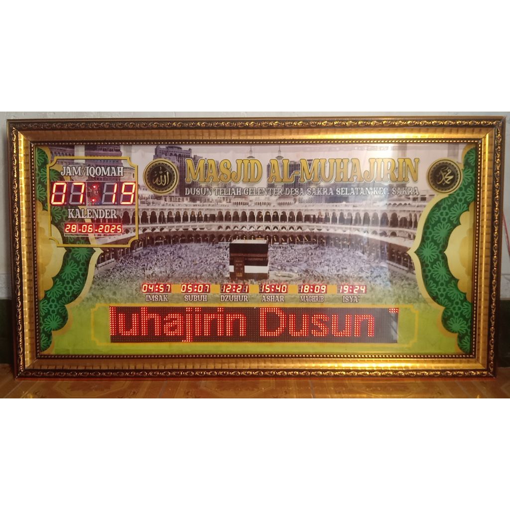 Jam Digital Masjid Mushalla JWS