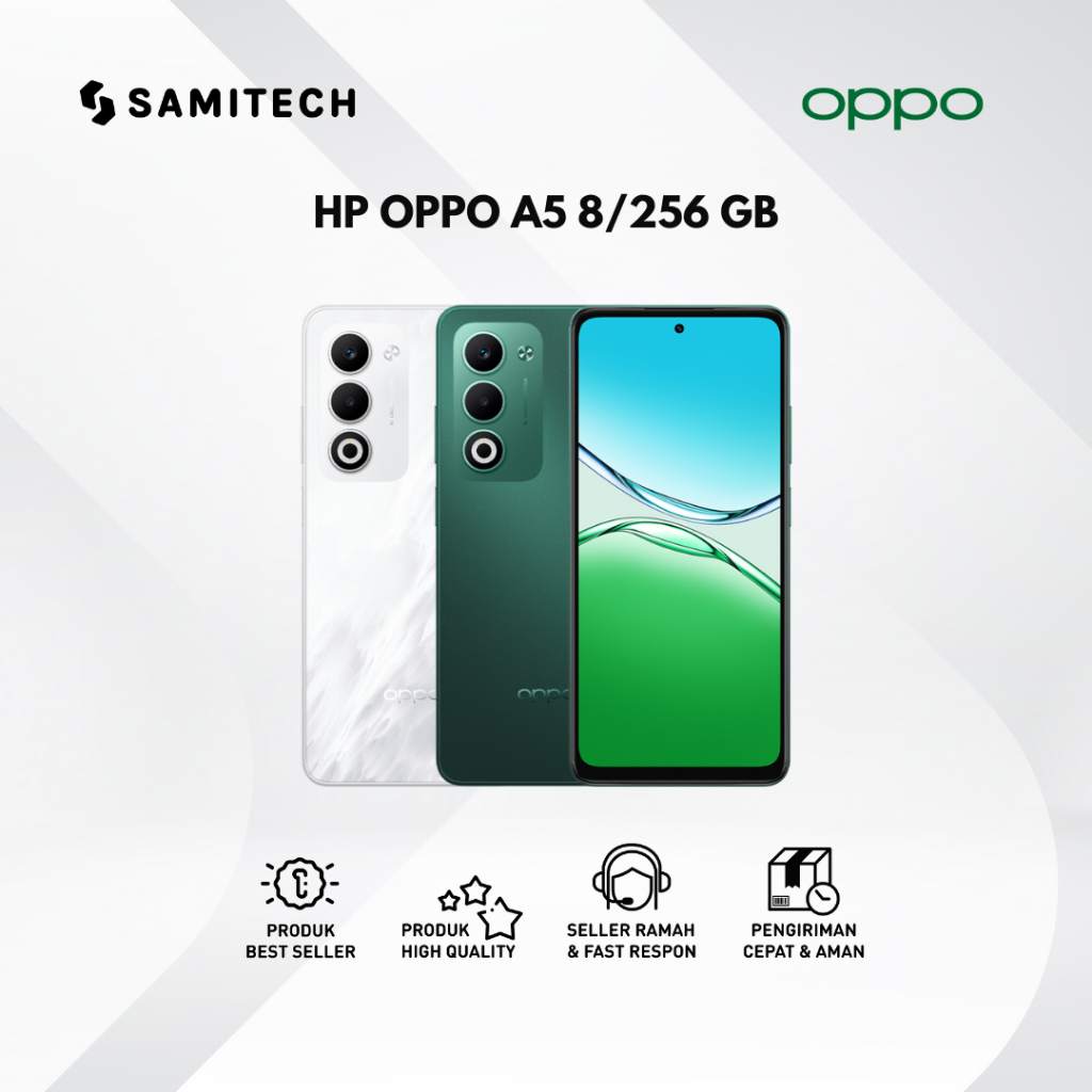 HP OPPO A5 8/256 GB ram 8 penyimpanan 256 NEW REPACK