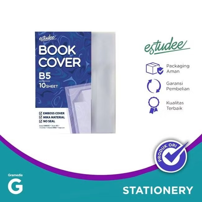 

Gramedia Karawaci - ESTUDEE SAMPUL MIKA EMBOSS SEAL KWARTO ISI 10 K
