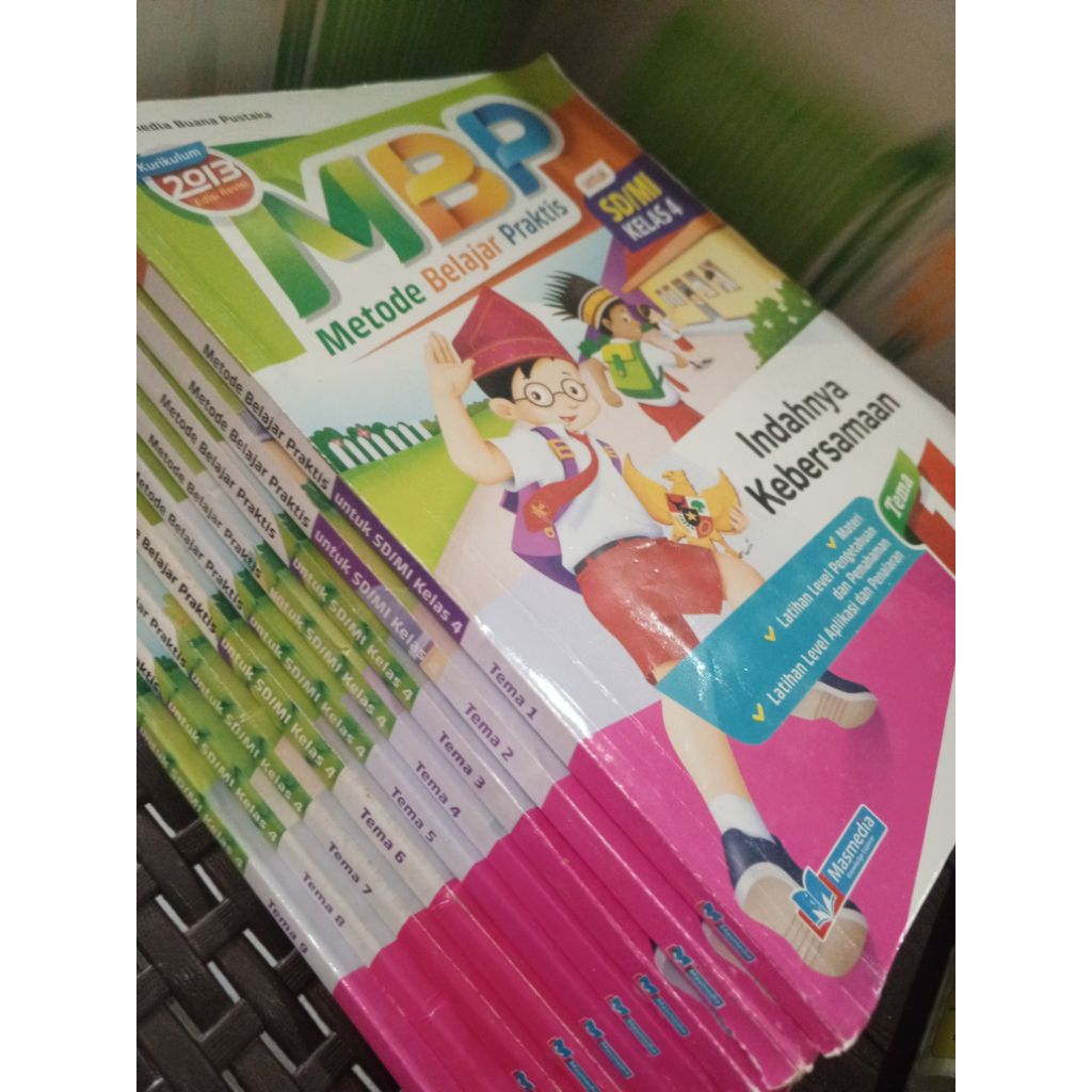 Buku MBP SD Kelas 4 Kurikulum 2013 edisi Revisi Penerbit Masmedia Preloved