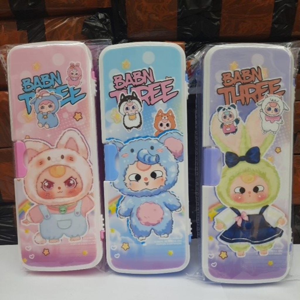 

Tempat pensil BABN THREE FY-5728 box case kotak pensil
