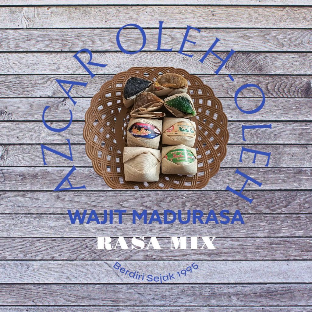

wajit/wajik madurasa mix oleh-oleh khas cililin