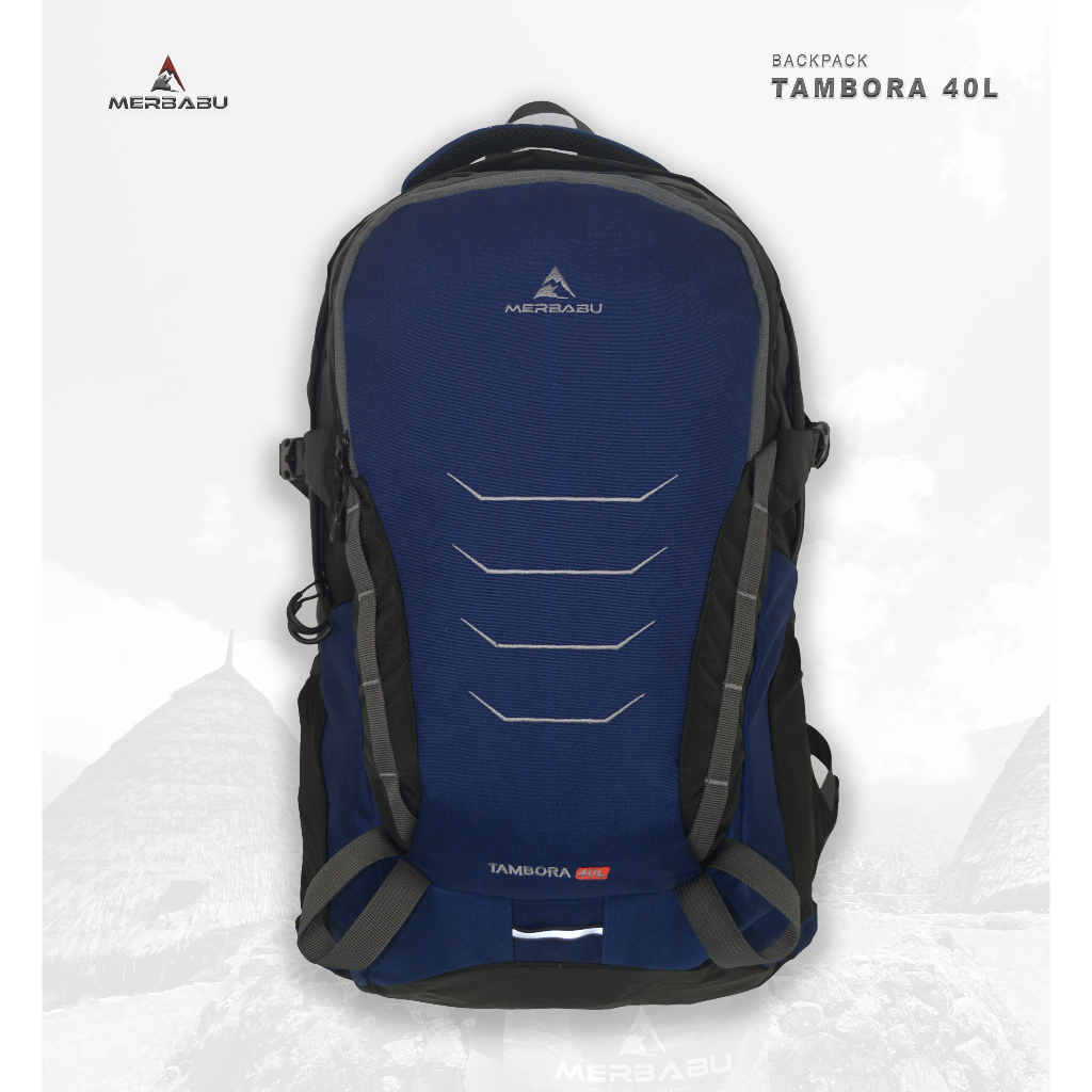 Merbabu Backpackk Tambora 40L Tas Ransel Outdoor