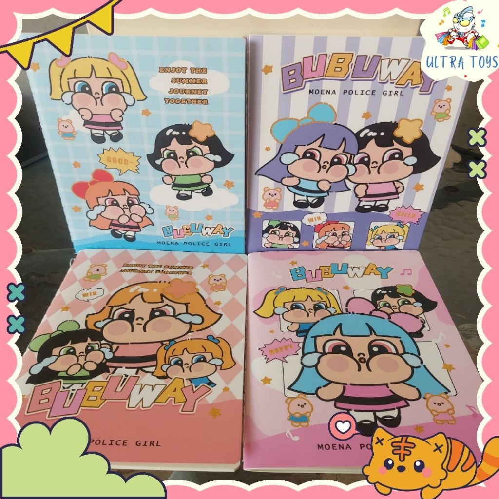 

[ULTRATOYS] BUKU TULIS NOTEBOOK PPG CRY BABY