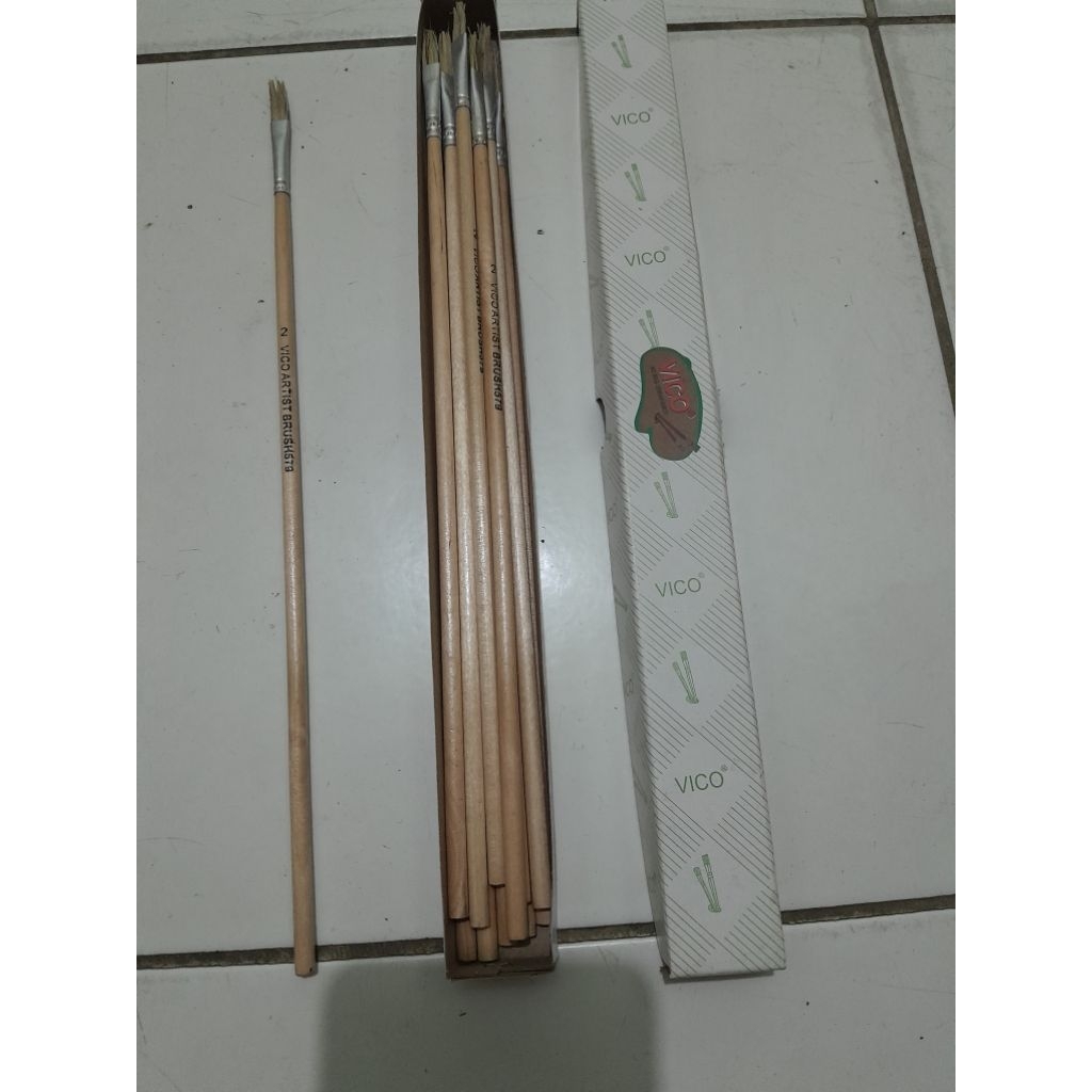 

koas lukis / koas pinsil no.2 vico isi ( 12 pcs )