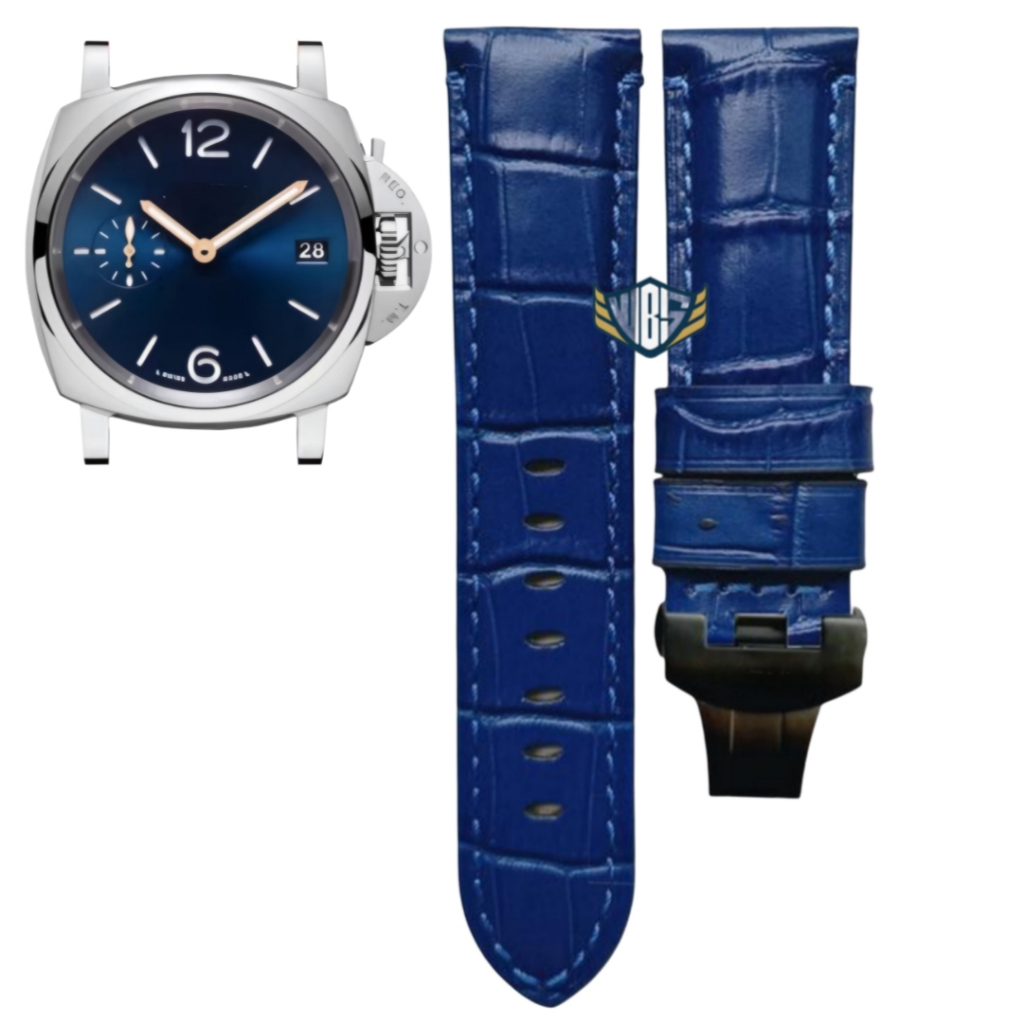 Tali Jam Tangan 26mm Replacement Strap Leather PAM Deployant Buckle 9040.26