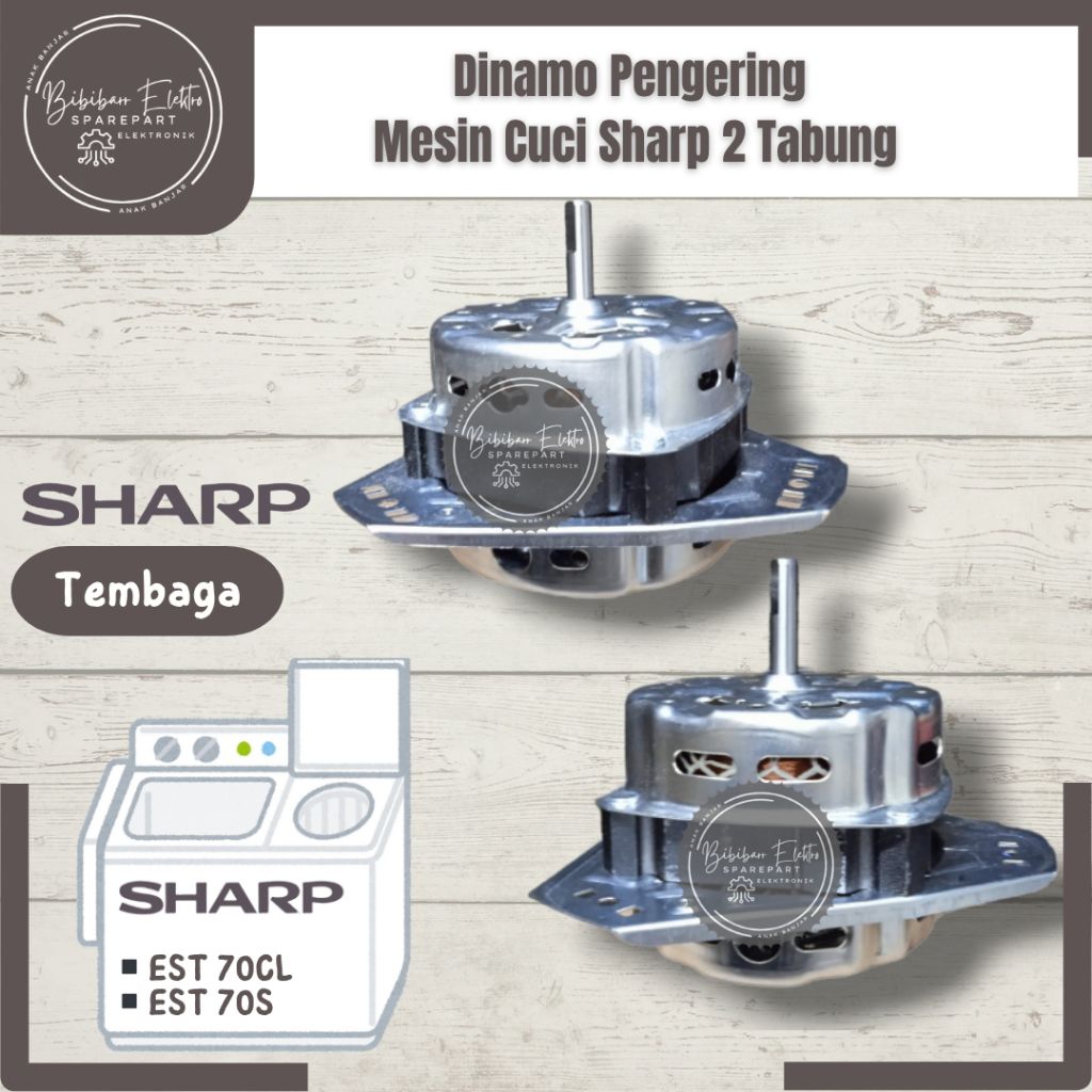 Dinamo Pengering Sharp ES T70CL/T70S