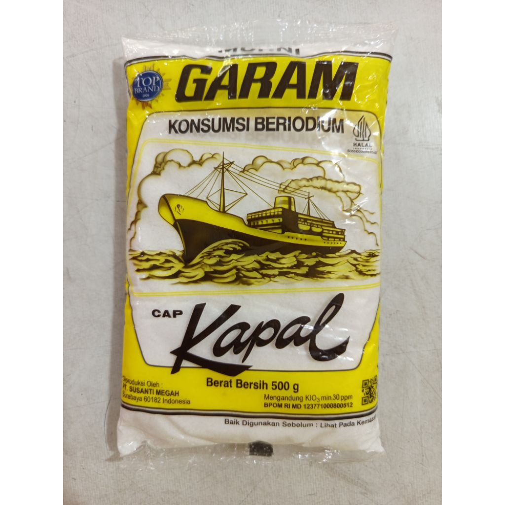 

KAPAL garam masak 500gram