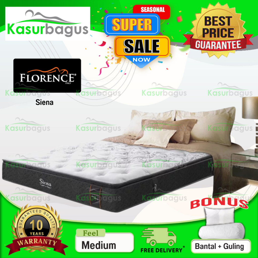 Florence Kasur Springbed Siena - Kasur Saja 180x200