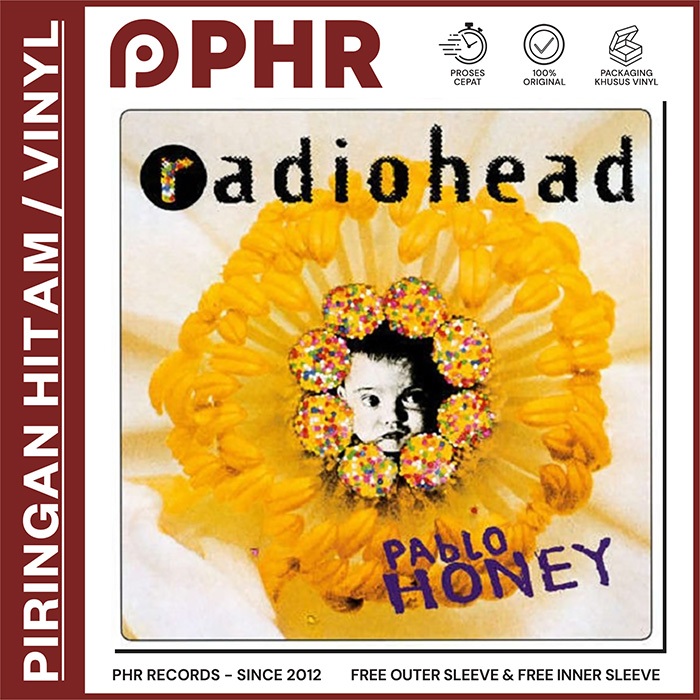 Vinyl RADIOHEAD - Pablo Honey [Piringan Hitam/LP/PH]