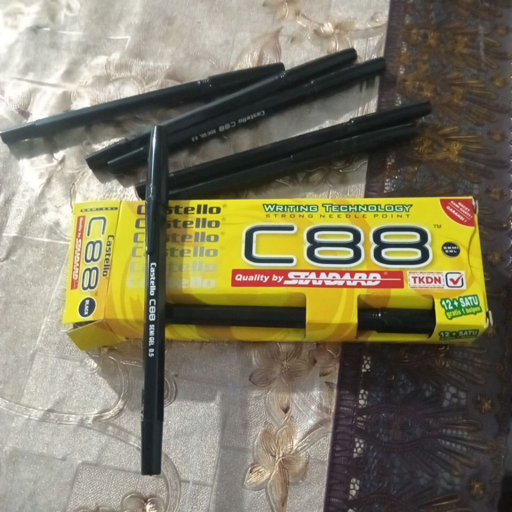 

alat tuliss PENA STANDAR MEREK castello termurah dishope dan kualitas terbaik