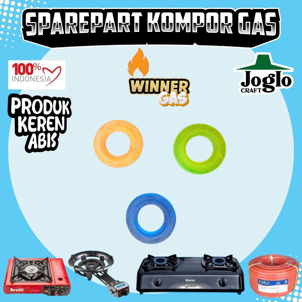 sil seal regulator kompor gas