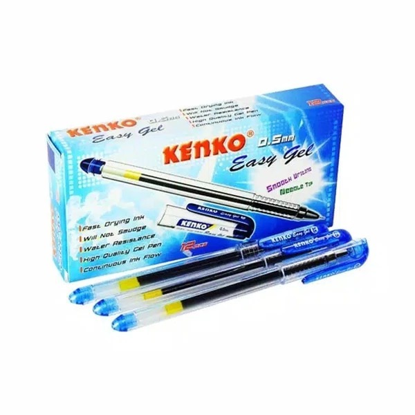 

KENKO PENA GEL PEN EASY GEL BIRU 0.5 (1PCS)