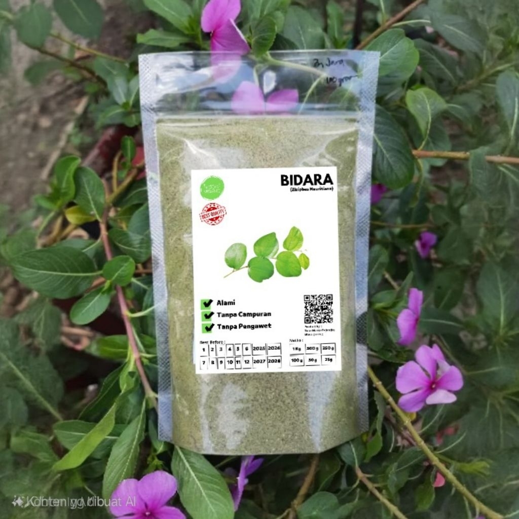 

Serbuk Daun Bidara Arab 50gr Bubuk Bidara Sidr Ruqyah Murni Murah