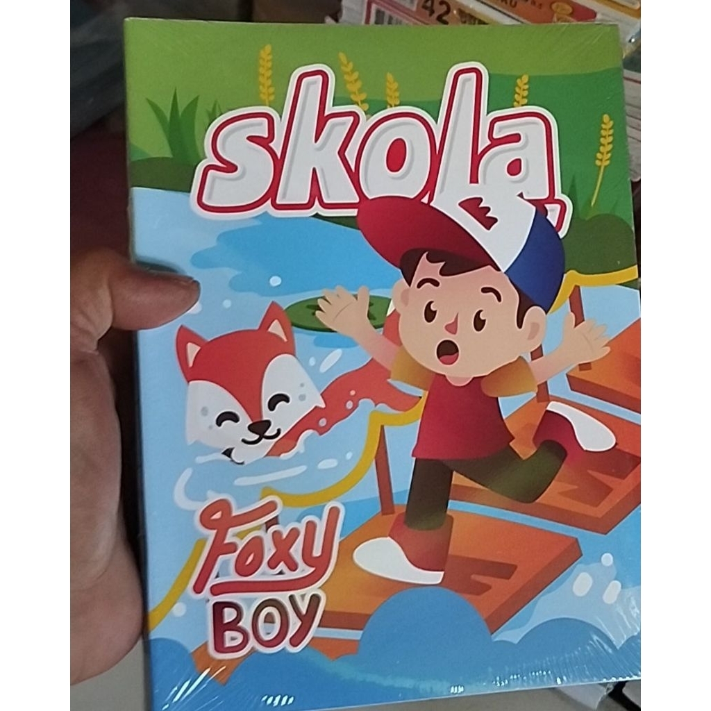 

(10pcs 1pack) buku tulis skola 38 lembar motif