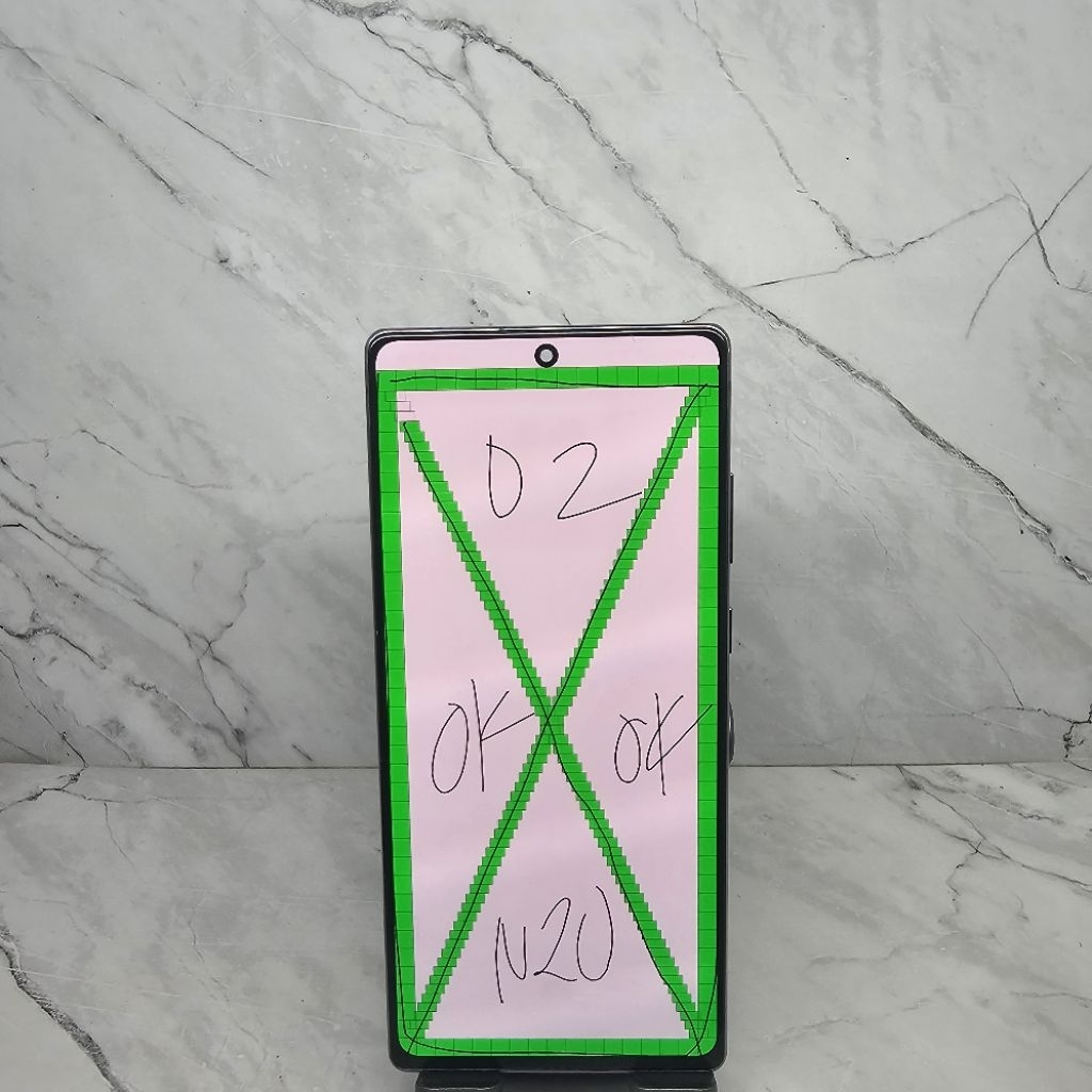 LCD Samsung Note 20 N980F Original Sein Copotan Minus