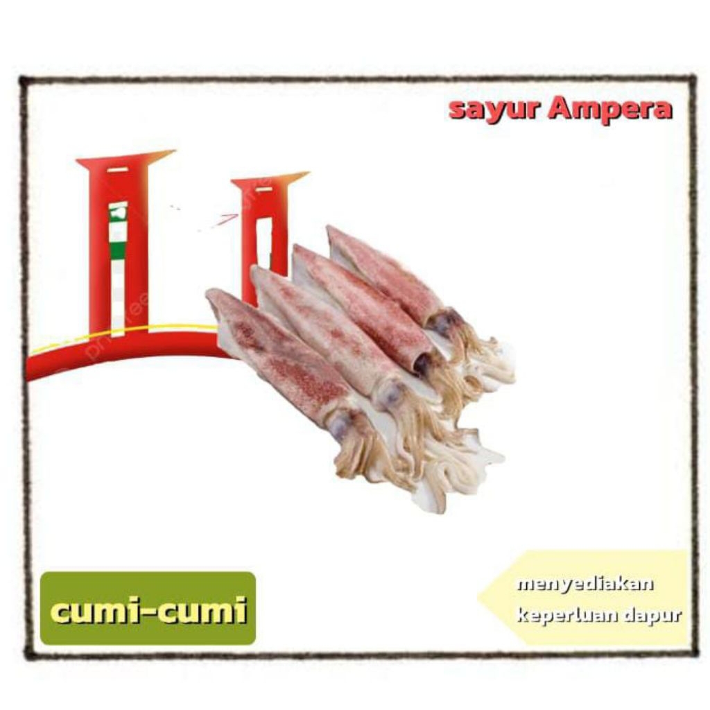 

cumi besar dan bersih