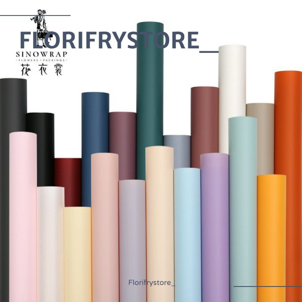 

Kertas Bunga Polos Kertas Buket Bunga Wrapping Paper (58×58) — K8