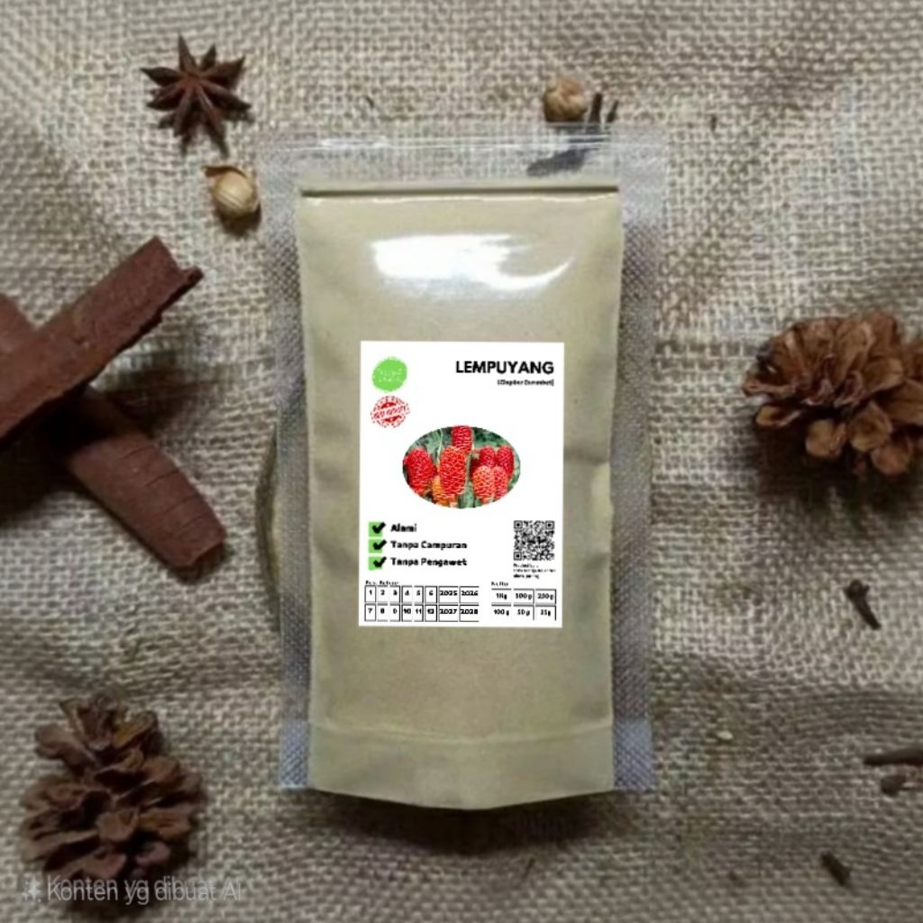 

Bubuk Serbuk Lempuyang 50 Gram Puyang Rempuyang