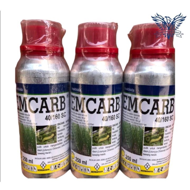 Emcarb 40/160 SC 250ml Insektisida Pengendali Hama Ulat Dosis Tinggi Setara Ulate 550 SL Emcarb 40/1