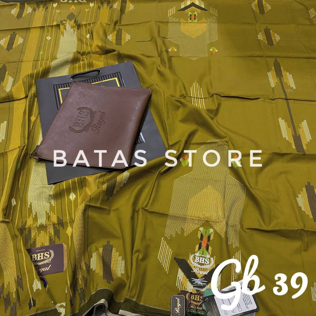 SARUNG BHS ROYAL GOLD SILVER  SCA STA SGB 100% ORIGINAL