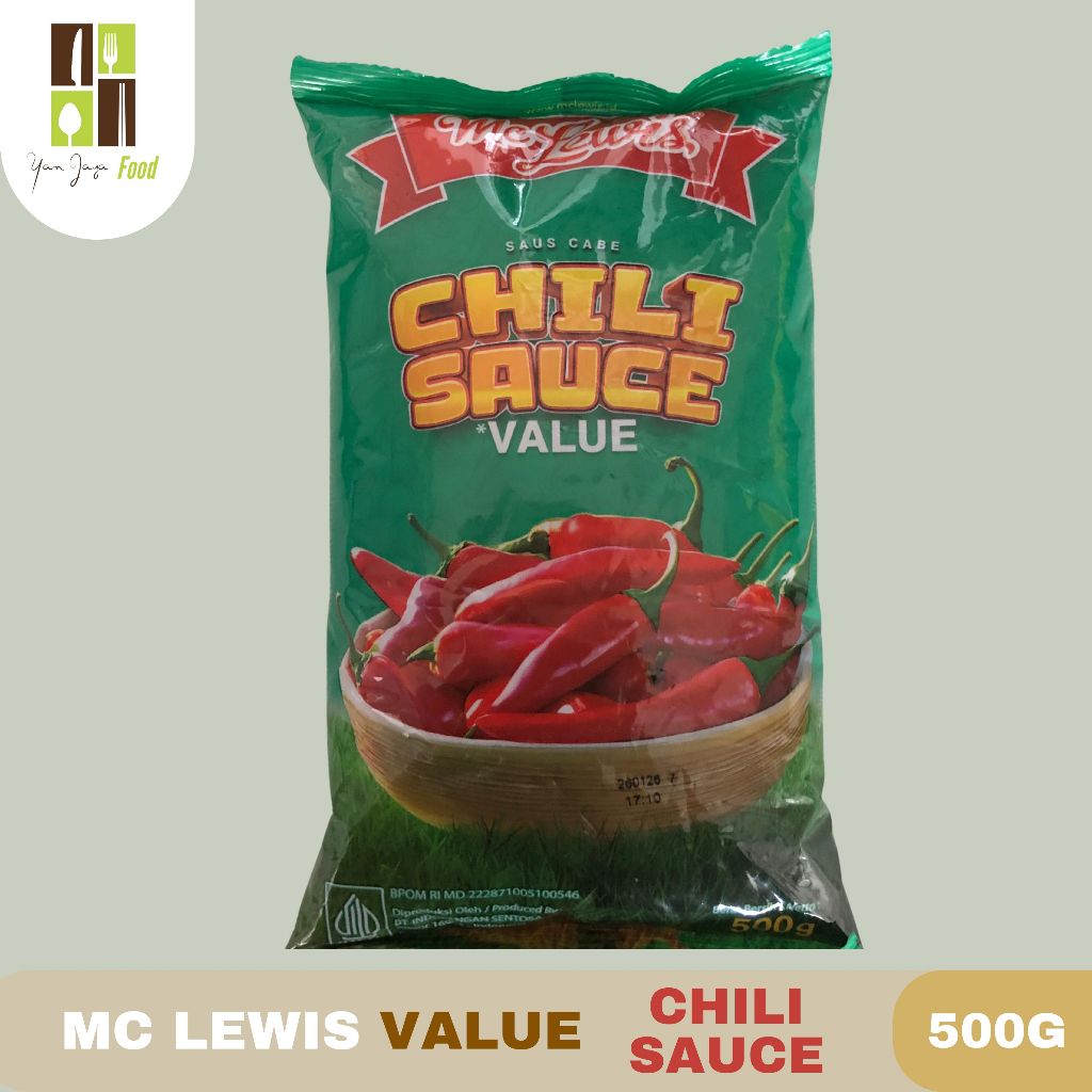 

MC Lewis Chili Sauce/Saus Cabe/Tomato Sauce/Saus Tomat 500g