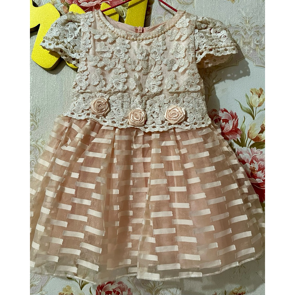 Dress anak perempuan merk Elite Miss Mama size 92