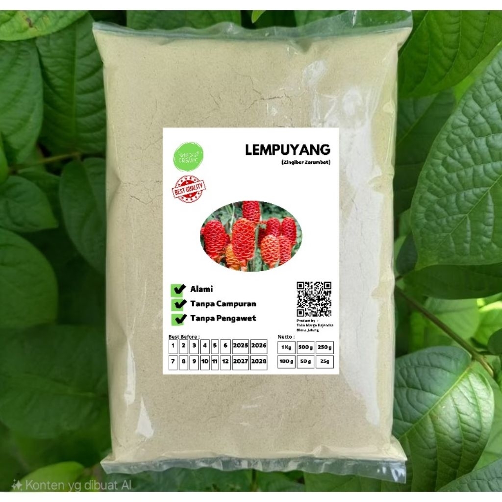 

Bubuk Serbuk Lempuyang 1 Kg Puyang Rempuyang