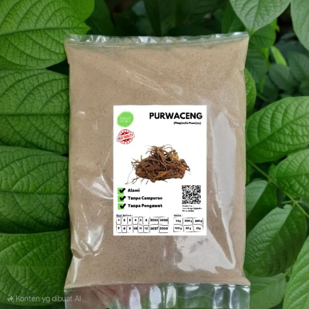 

Purwoceng Bubuk 500gram Serbuk Akar Purwaceng