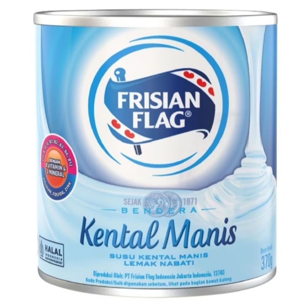 

Frisian flag Krimer Kental Manis Putih 370 g