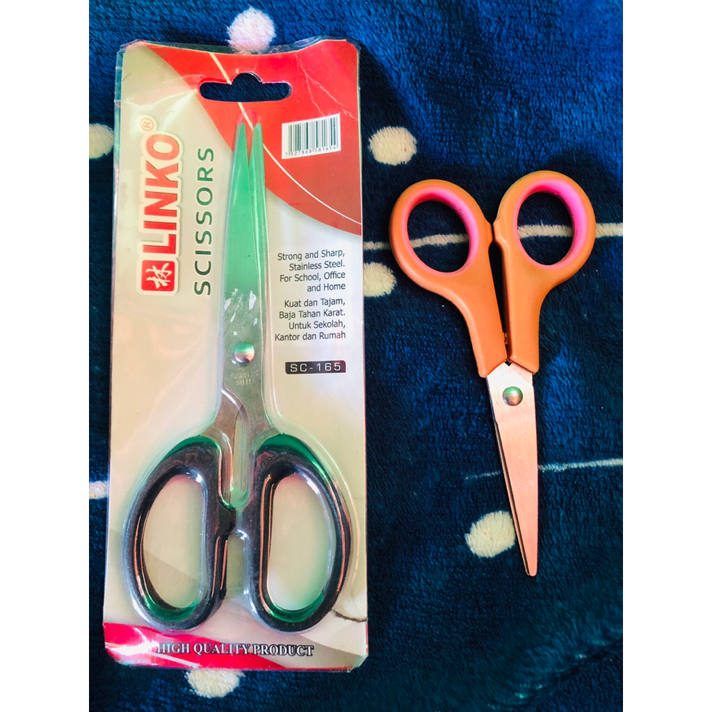 

Gunting stainless - gunting warna warni orlee