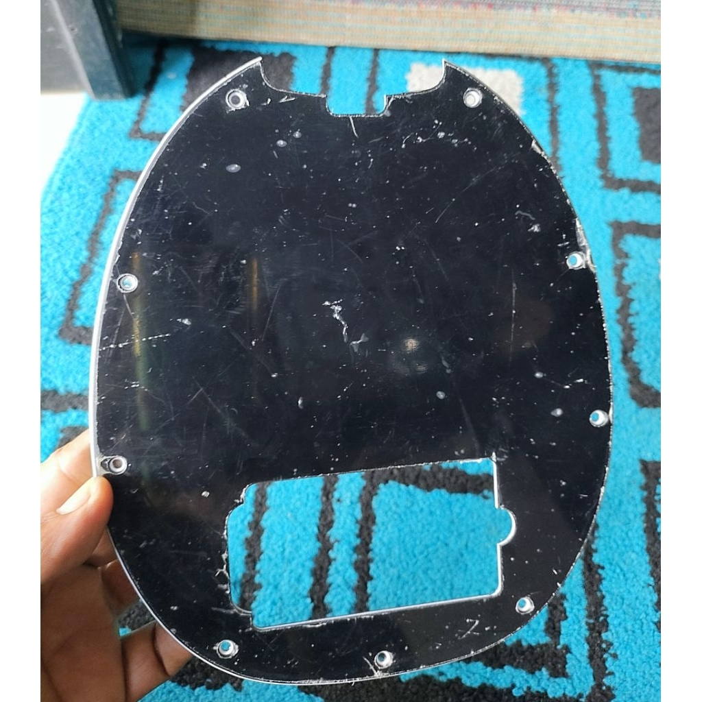 Pickguard Bass Musicman Sterling Ray 34 Hitam Original 3 ply