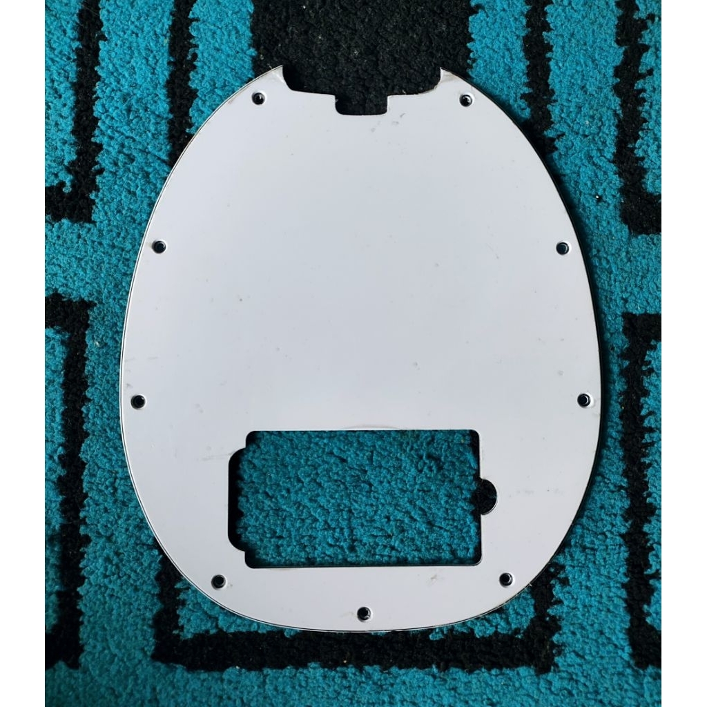 Pickguard Bass Musicman Sterling Ray 34 putih Original 3 ply