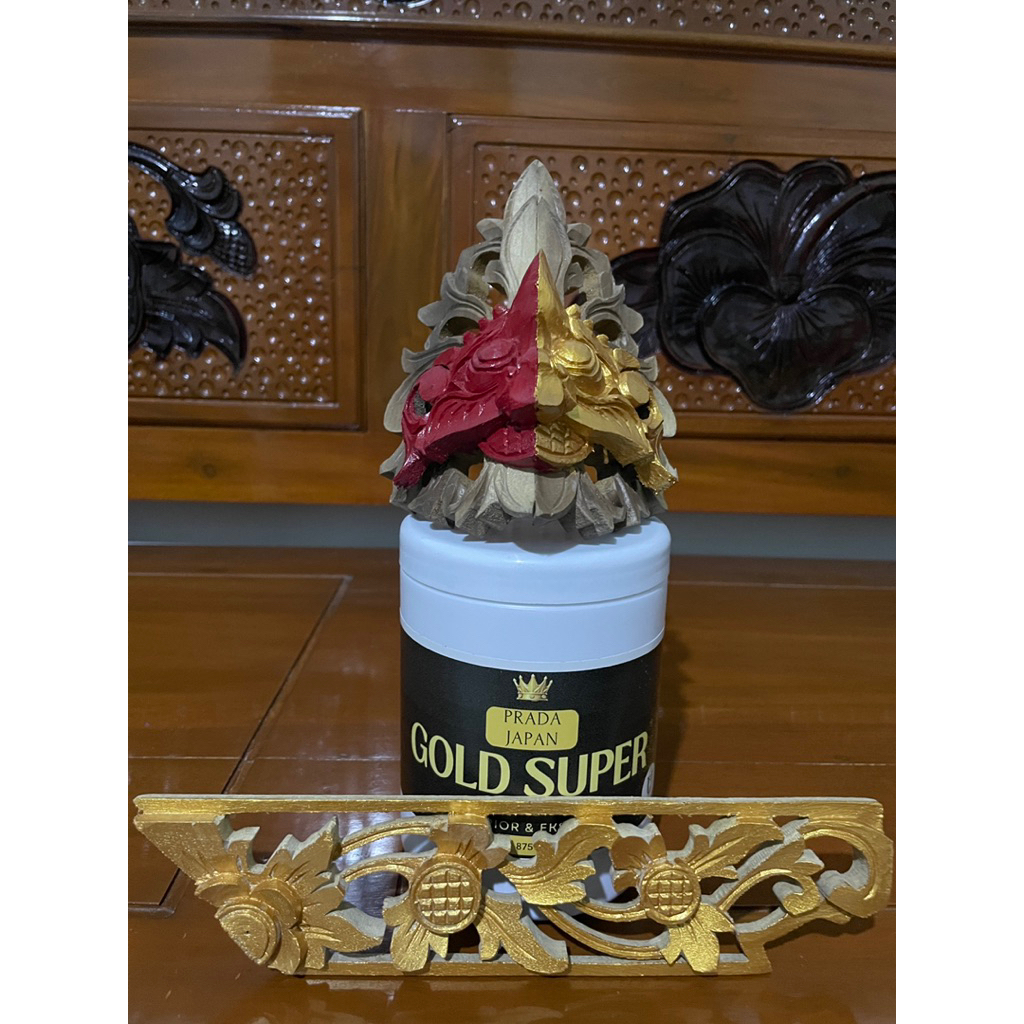 CAT PRADA EMAS / GOLD SUPER / PRADA JEPANG / Metallic GLOSS / Interior & Eksterior / 500 Gr